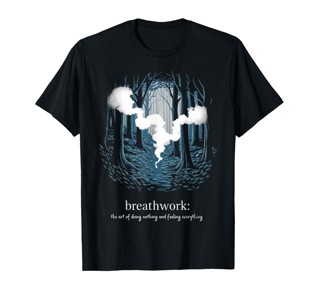 Mystical Forest Breathwork T-Shirt - Aesthetic Graphic Unisex - T-Shirt, Sweatshirt, Hoodie