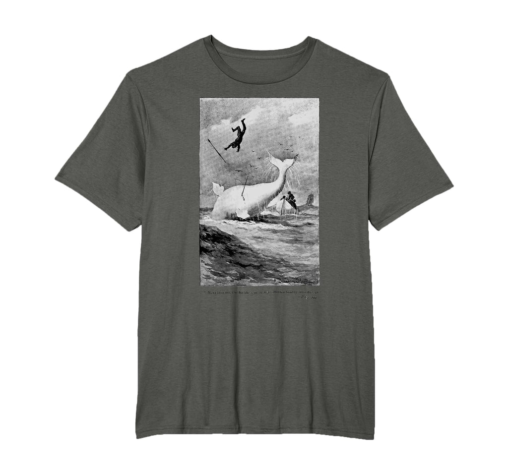 Whale Herman Melville Illustration T-Shirt - Fun Novelty Design Men Women - T-Shirt, Sweatshirt, Hoodie