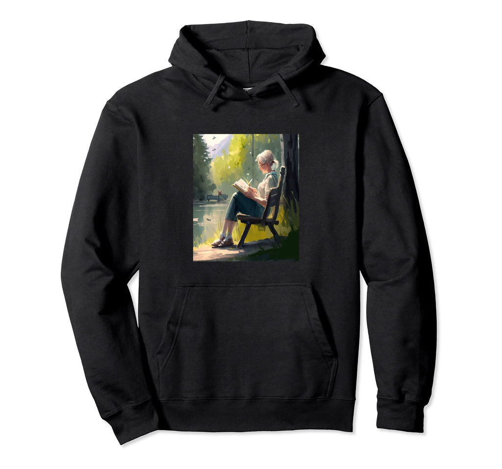 Books And Reading Geek Book Reading Hoodie - Custom Art Print Men Women - T-Shirt, Sweatshirt, Hoodie
