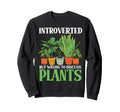 Gardening Potted Plant Sweatshirt - Minimalist Print for Adults - T-Shirt, Sweatshirt, Hoodie