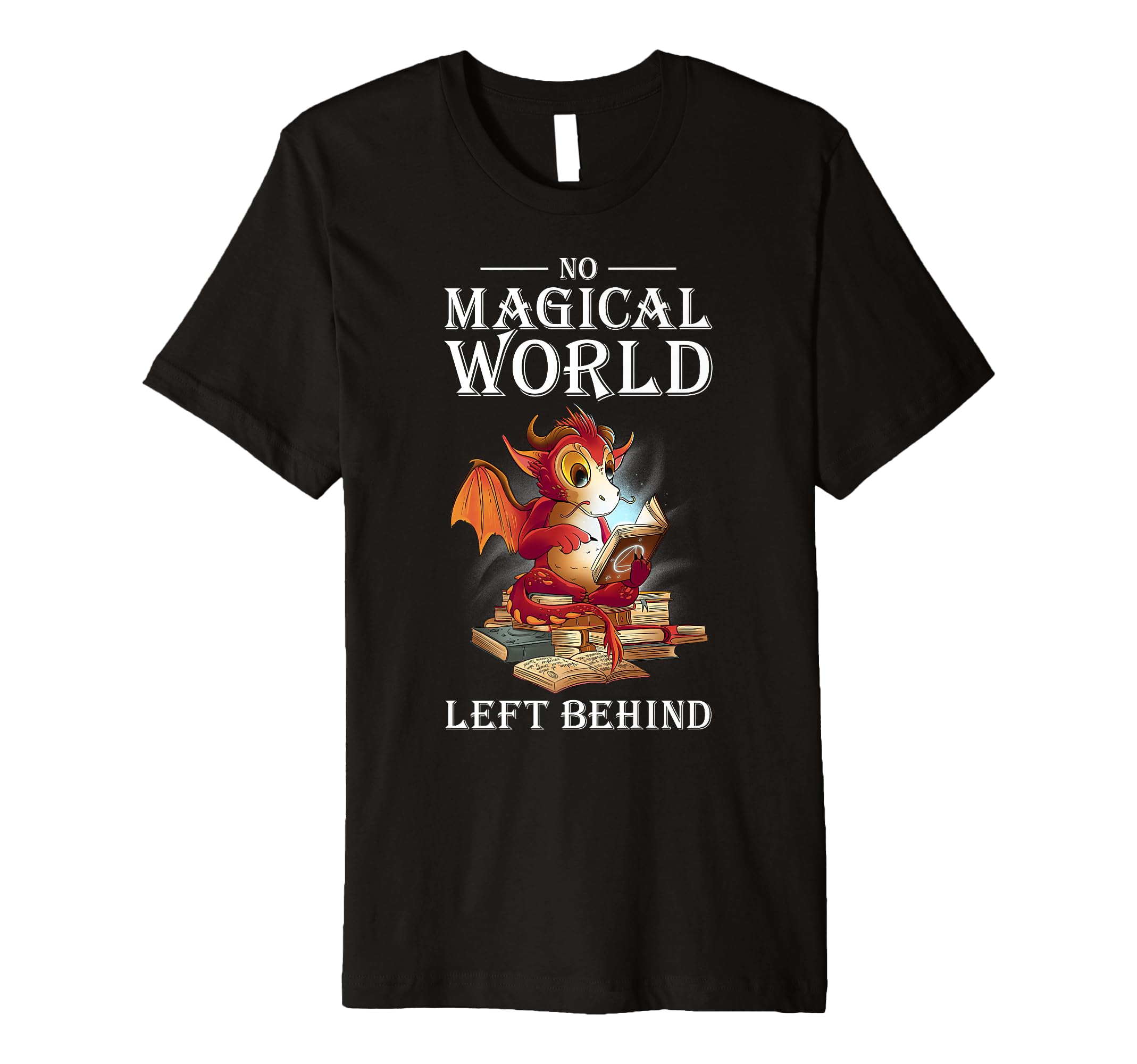 Bookworm Dragon Fantasy Book Lover T-Shirt - Aesthetic Graphic Men Women - T-Shirt, Sweatshirt, Hoodie