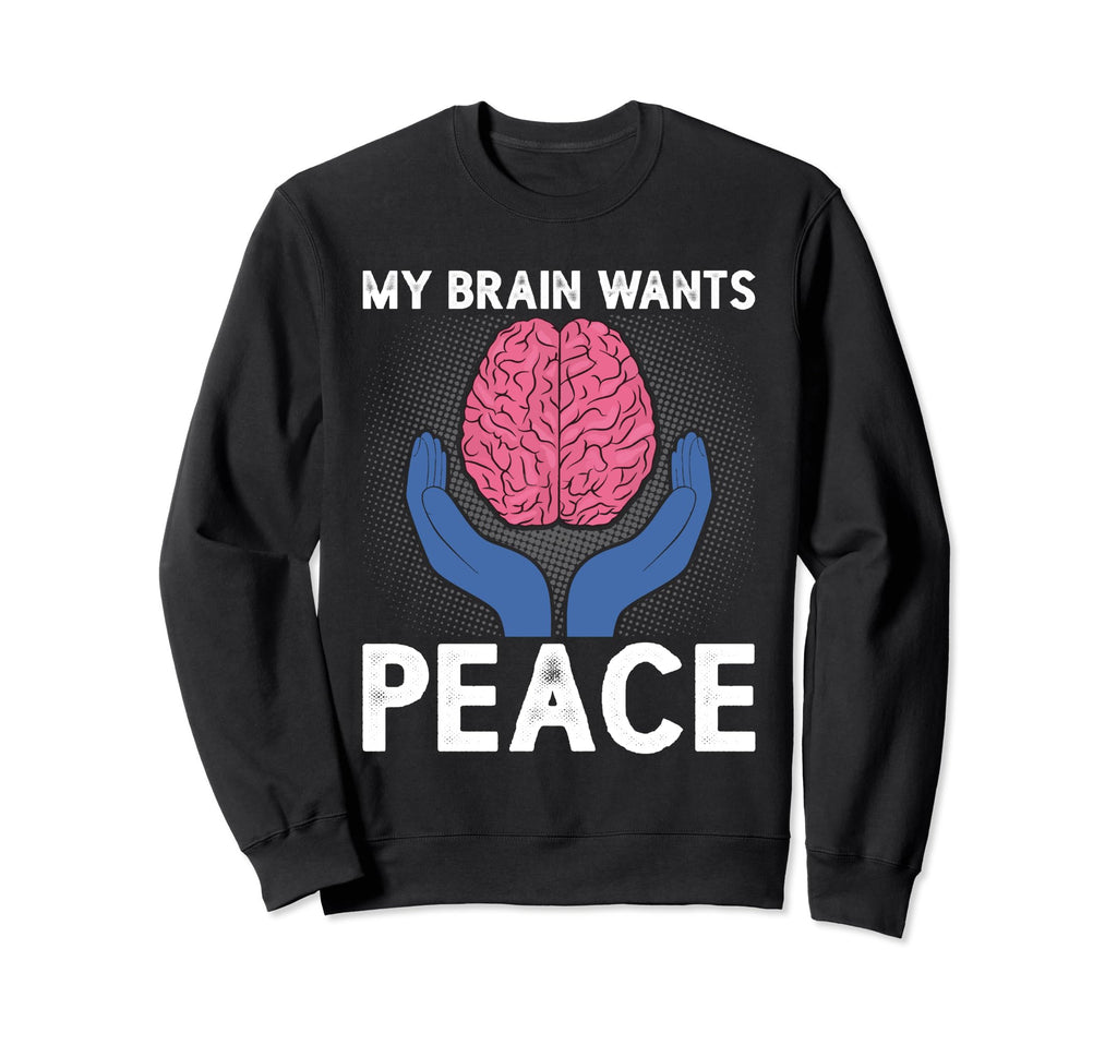 Mental Health Meme Sweatshirt - Custom Art Print for Adults - T-Shirt, Sweatshirt, Hoodie