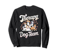 Therapy Dog Team Matching Therapy Sweatshirt - Minimalist Print Men Women - T-Shirt, Sweatshirt, Hoodie