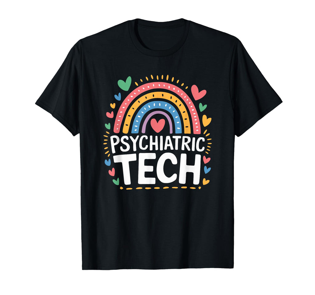 Psychiatric Nursing Psychiatric Tech T-Shirt - Graphic Print for Adults - T-Shirt, Sweatshirt, Hoodie