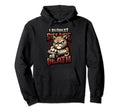 Cat Reading Book Requests Silence While Hoodie - Custom Art Print Unisex - T-Shirt, Sweatshirt, Hoodie