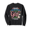 Never Underestimate Power Book Sweatshirt - Streetwear Style for Adults - T-Shirt, Sweatshirt, Hoodie