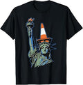 Statue of Liberty Cone On Head Funny Scottish T-Shirt Unisex T-shirt, Sweatshirt, Hoodie, Long Sleeve Tee - T-Shirt, Sweatshirt, Hoodie