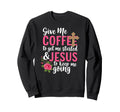 Give Me Coffee To Get Me Started Sweatshirt - Minimalist Print for Adults - T-Shirt, Sweatshirt, Hoodie