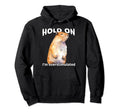 Funny Hold Im Overstimulated Capybara Hoodie - Streetwear Style Unisex - T-Shirt, Sweatshirt, Hoodie
