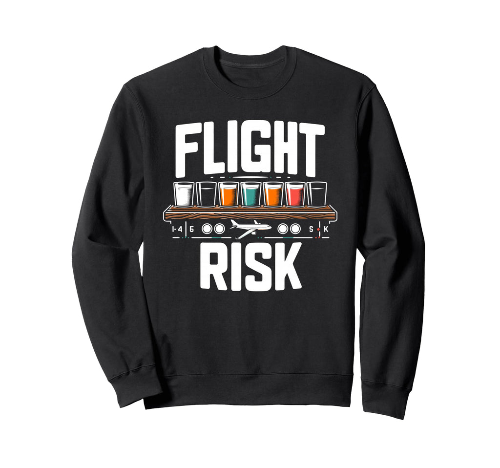 Fomo Flight Risk Beer Tasting Funny Sweatshirt - Custom Art Print Unisex - T-Shirt, Sweatshirt, Hoodie