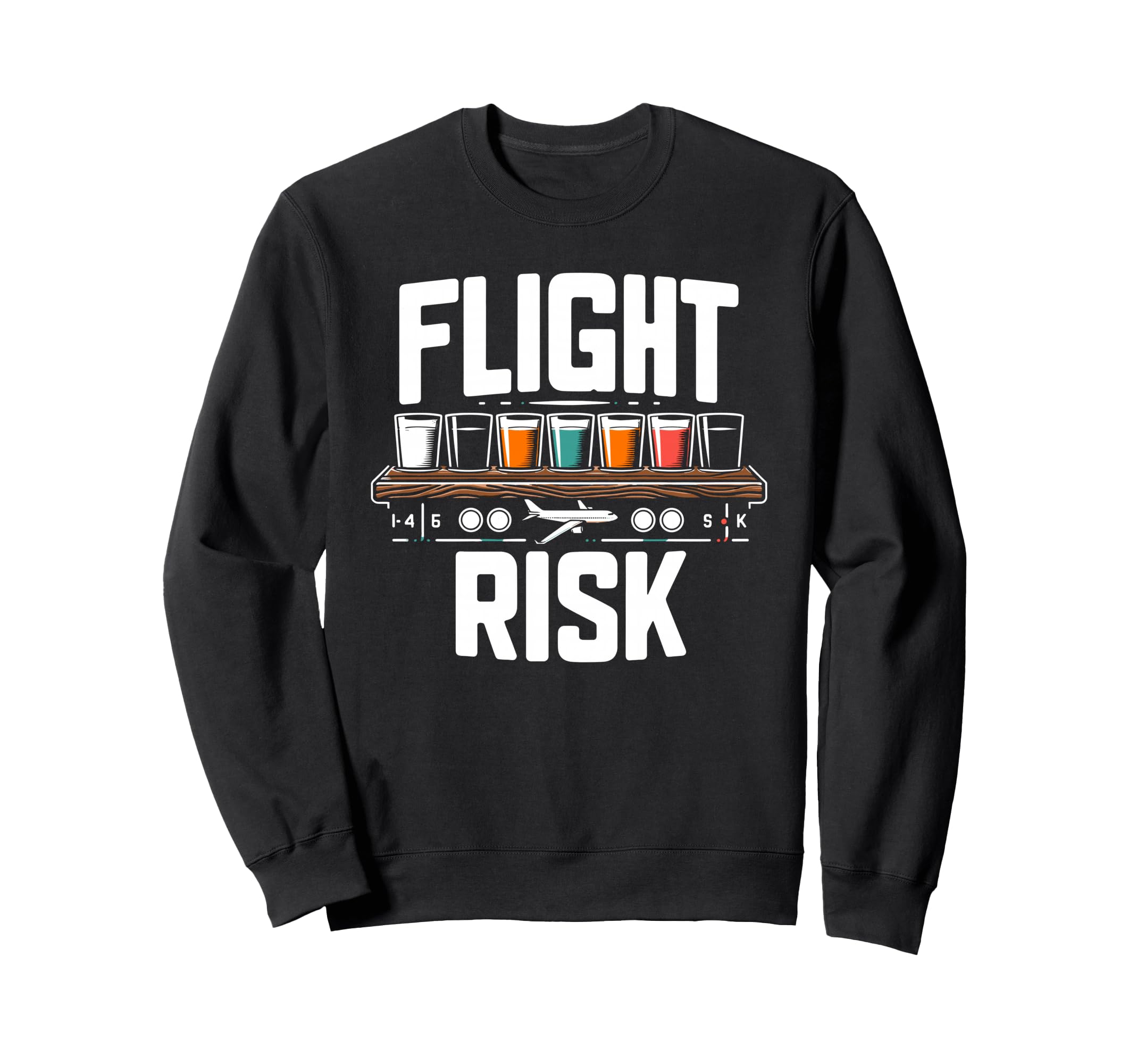 Fomo Flight Risk Beer Tasting Funny Sweatshirt - Aesthetic Graphic Unisex - T-Shirt, Sweatshirt, Hoodie