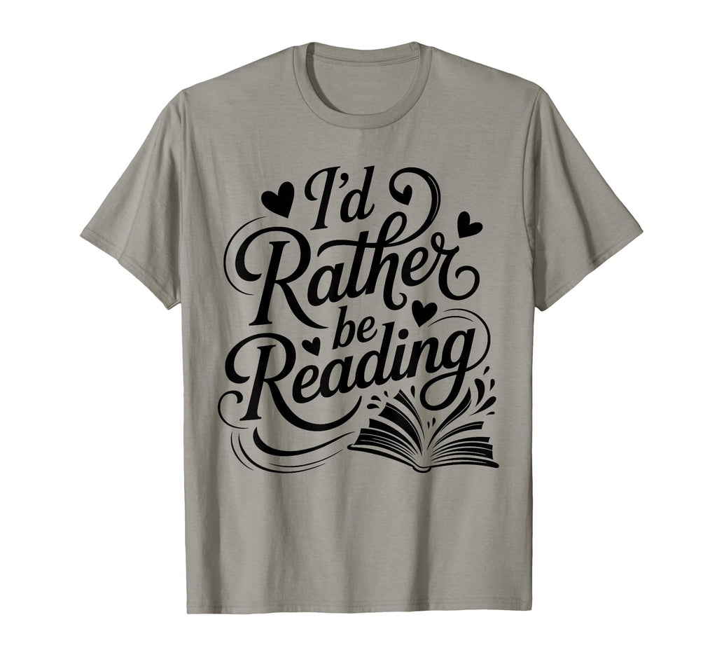 Id Rather Be Reading Books Booktrovert T-Shirt - Novelty Apparel Men Women - T-Shirt, Sweatshirt, Hoodie