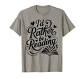Id Rather Be Reading Books Booktrovert T-Shirt - Novelty Apparel Men Women - T-Shirt, Sweatshirt, Hoodie