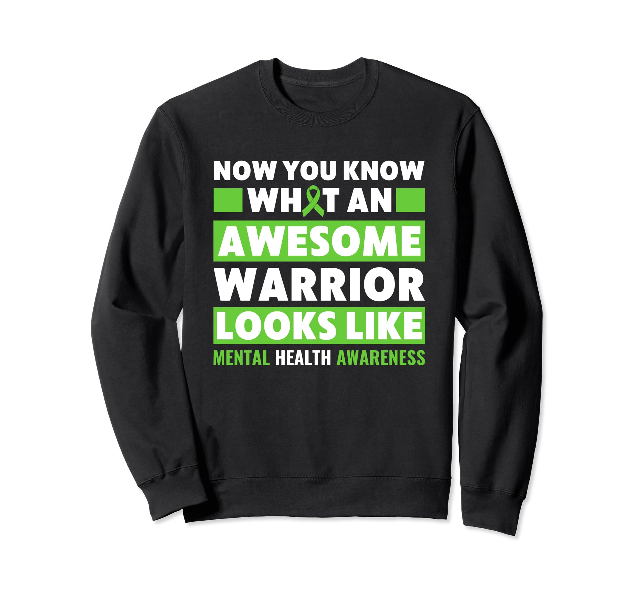 Mental Health Warrior Mental Health Sweatshirt - Minimalist Print Unisex - T-Shirt, Sweatshirt, Hoodie
