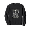 Funny Self Care Skeleton Bath Bombs Sweatshirt - Minimalist Print Unisex - T-Shirt, Sweatshirt, Hoodie