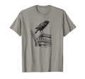 Dark Academia Aesthetic Raven Crow T-Shirt - Casual Everyday Wear Unisex - T-Shirt, Sweatshirt, Hoodie