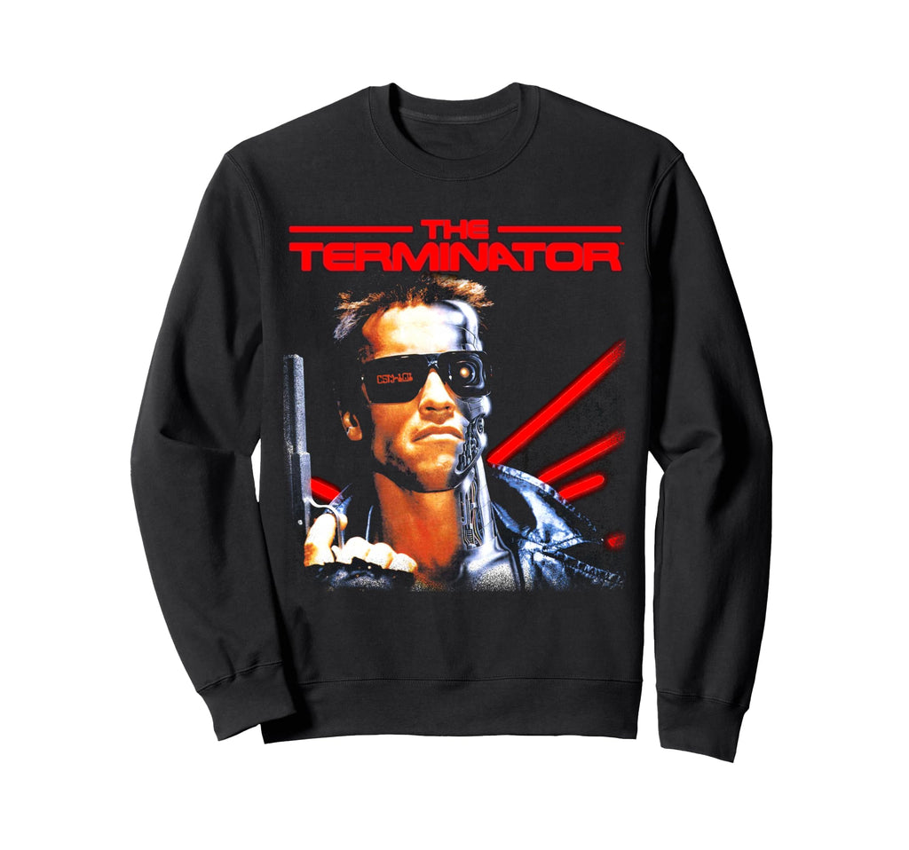 Terminator Movie Cybernetic Gamer Sweatshirt - Minimalist Print Men Women - T-Shirt, Sweatshirt, Hoodie
