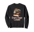 Book Worm Book Stack Reading Addict Sweatshirt - Graphic Print Unisex - T-Shirt, Sweatshirt, Hoodie