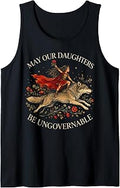 May Our Daughters Be Ungovernable Feminist Girl Tank Top Unisex T-shirt, Sweatshirt, Hoodie, Long Sleeve Tee - T-Shirt, Sweatshirt, Hoodie