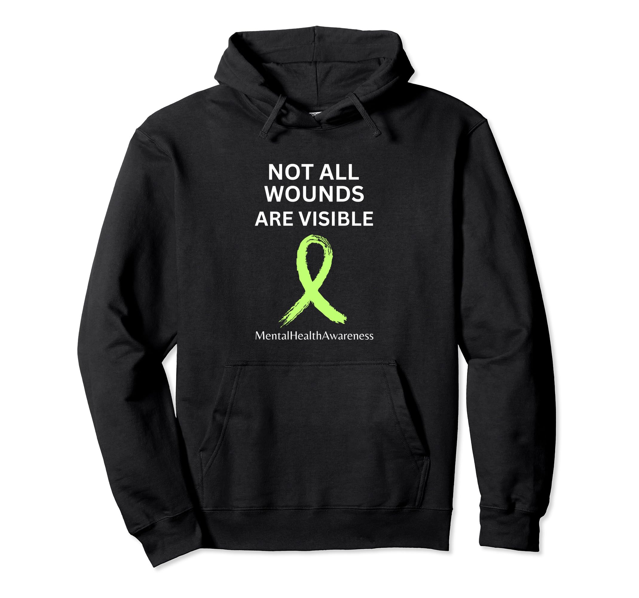 Mental Health Awareness Hoodie - Minimalist Print Unisex - T-Shirt, Sweatshirt, Hoodie