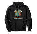 Bookworm Please Im Book Dragon Hoodie - Custom Art Print for Adults - T-Shirt, Sweatshirt, Hoodie