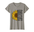 Sunflower Motive Keep Going Mental T-Shirt - Streetwear Style Men Women - T-Shirt, Sweatshirt, Hoodie