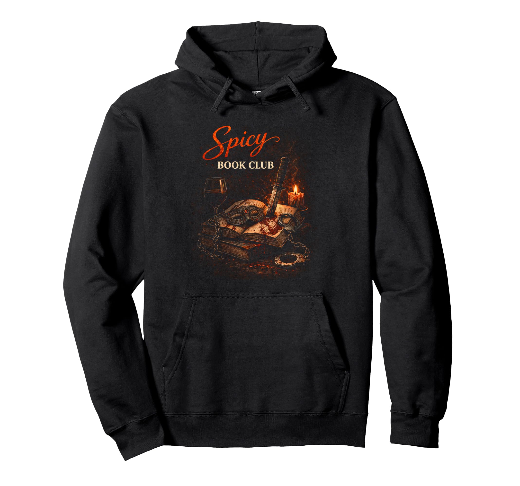 Dark Romance Booktok Spicy Book Club Hoodie - Fun Novelty Design Men Women - T-Shirt, Sweatshirt, Hoodie