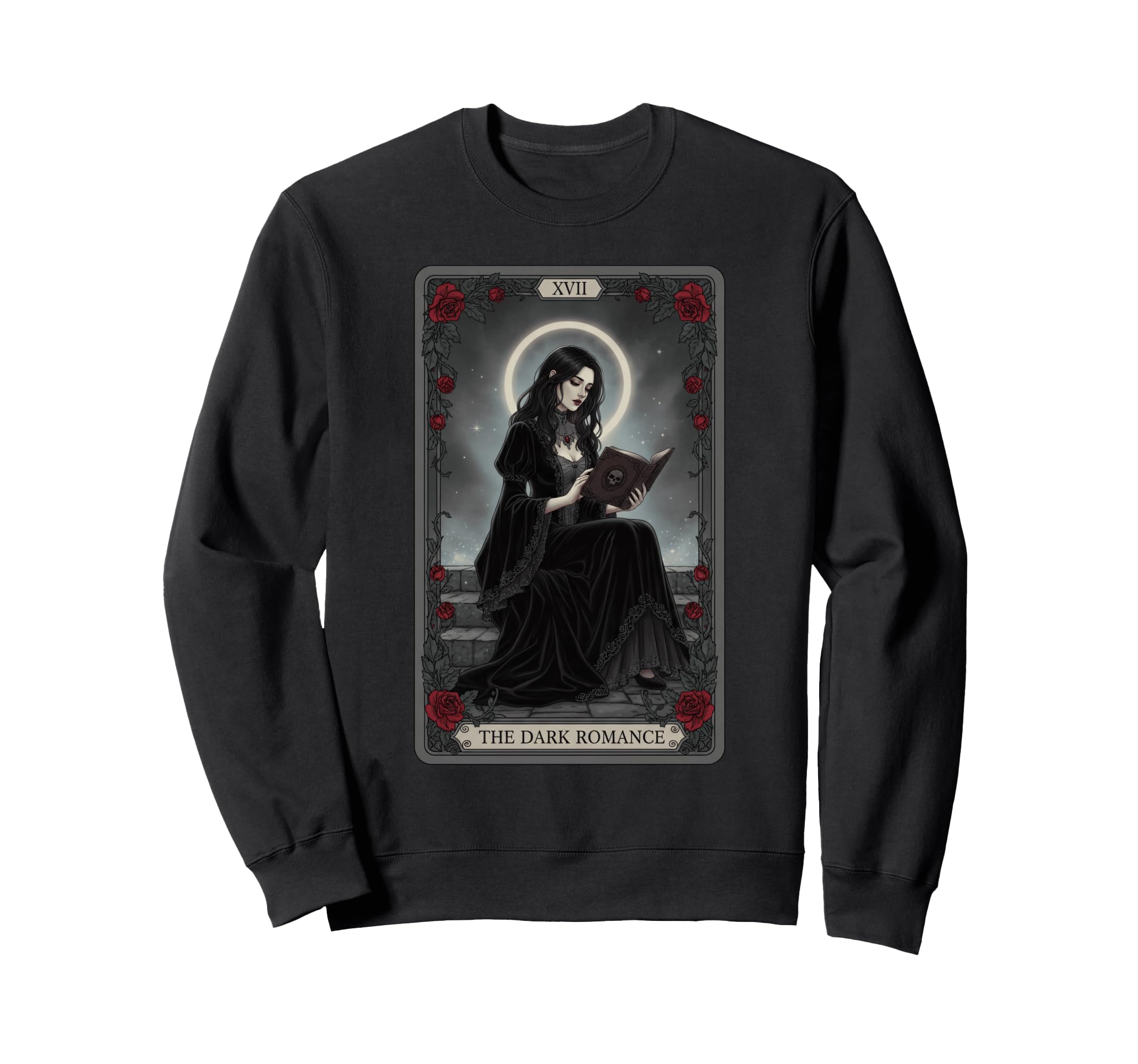 Dark Romance Tarot Card Smut Sweatshirt - Casual Everyday Wear Men Women - T-Shirt, Sweatshirt, Hoodie
