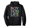 Mom Life Is Not Weak Funny Motherhood Hoodie - Trendy Graphic Unisex - T-Shirt, Sweatshirt, Hoodie
