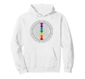 Chakras Mandala Yoga Meditation Hoodie - Custom Art Print Men Women - T-Shirt, Sweatshirt, Hoodie
