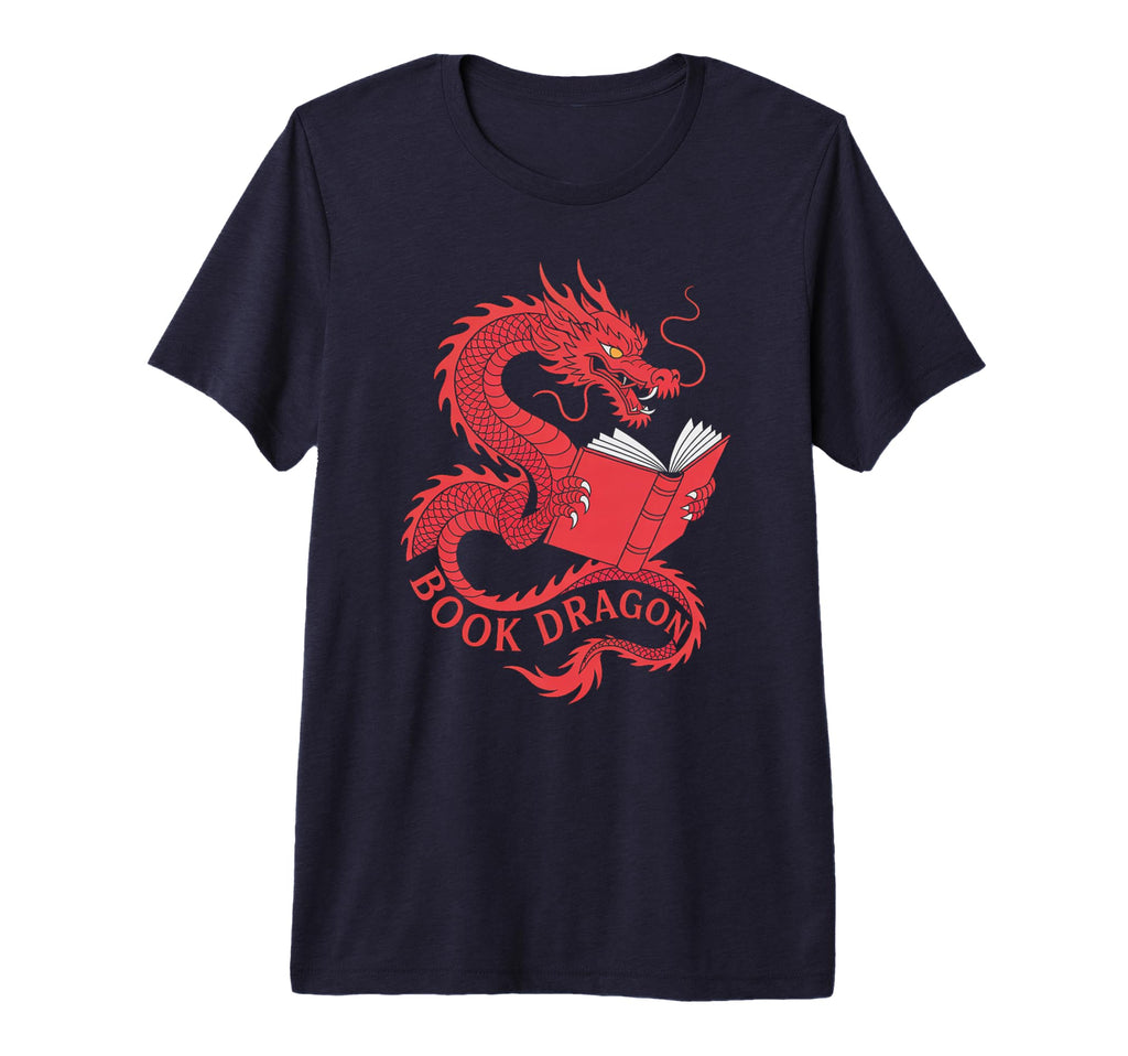 Bookworm Be Book Dragon Cny Teacher T-Shirt - Unique Graphic Men Women - T-Shirt, Sweatshirt, Hoodie