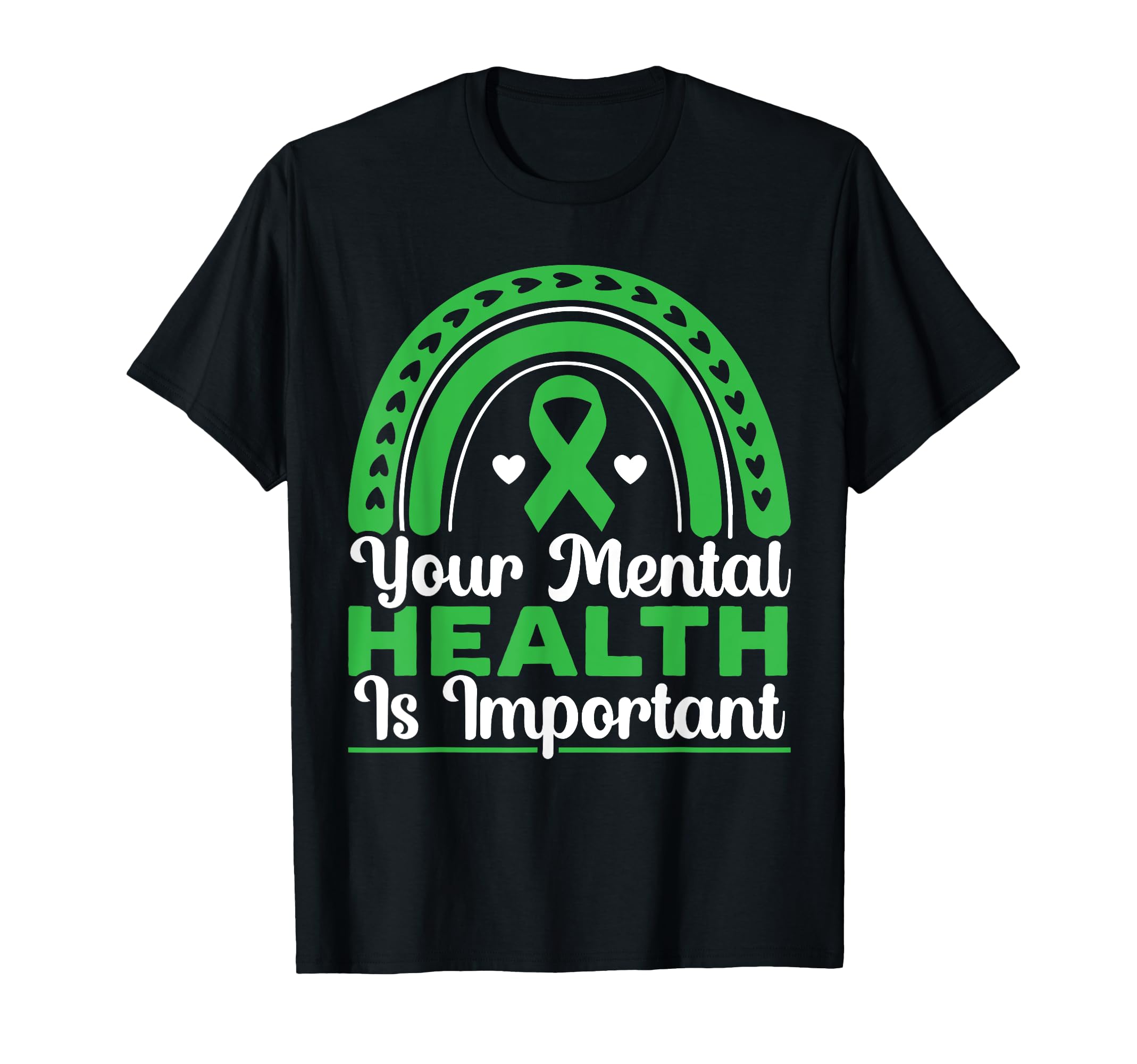 Your Mental Health Is Important T-Shirt - Minimalist Print Men Women - T-Shirt, Sweatshirt, Hoodie