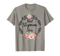 Best Stepmom Ever Floral Decoration Step T-Shirt - Unique Graphic Unisex - T-Shirt, Sweatshirt, Hoodie