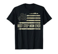 Best Step Mom Ever Us American Flag T-Shirt - Custom Art Print for Adults - T-Shirt, Sweatshirt, Hoodie