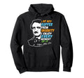 Edgar Allan Poe Raven Gothic Hoodie - Fun Novelty Design for Adults - T-Shirt, Sweatshirt, Hoodie