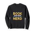 Book Nerd Pixel Open Book Sweatshirt - Casual Everyday Wear for Adults - T-Shirt, Sweatshirt, Hoodie