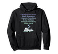 Bibliophile Romance Book Genre Hoodie - Graphic Print for Adults - T-Shirt, Sweatshirt, Hoodie