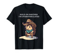 Funny Cowboy Hedgehog Hold Partner T-Shirt - Fun Novelty Design Men Women - T-Shirt, Sweatshirt, Hoodie