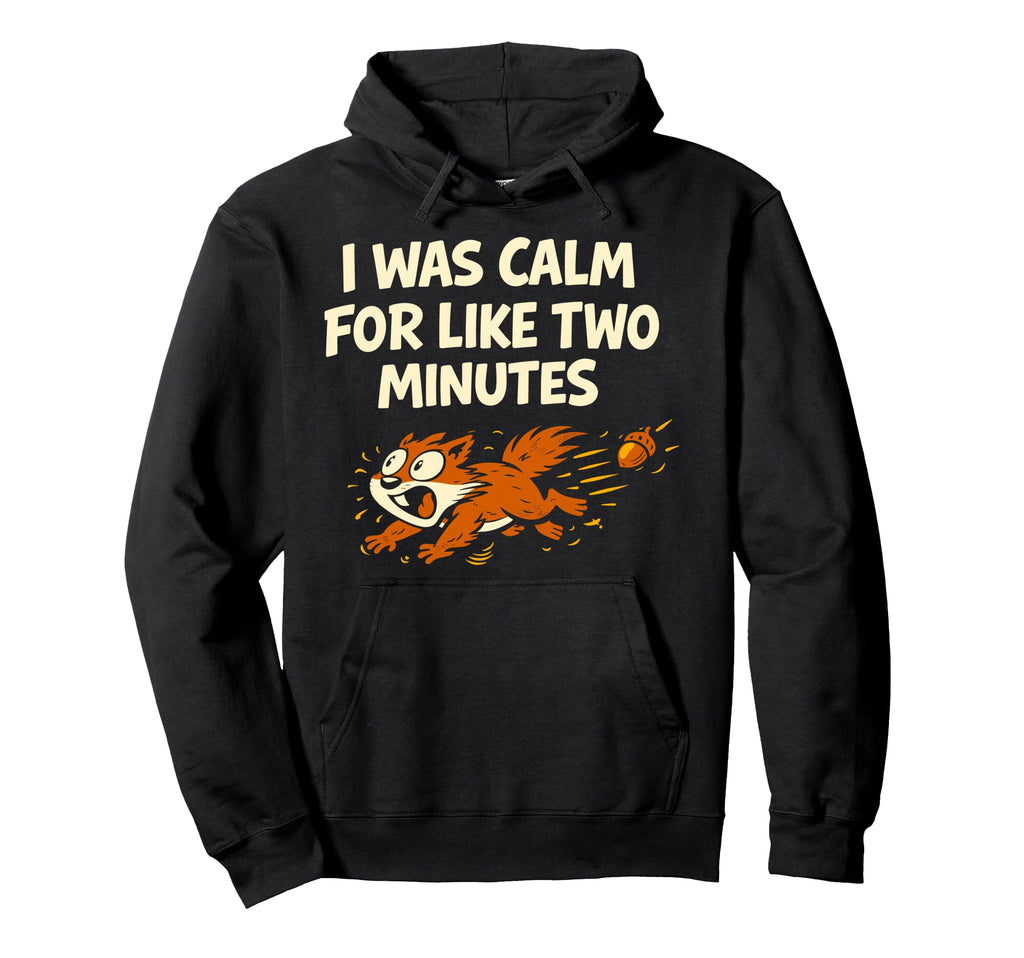Funny Squirrel Chaotic Energy Hoodie - Unique Graphic for Adults - T-Shirt, Sweatshirt, Hoodie