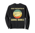 Comic Book Comic Book Lovers Books Sweatshirt - Aesthetic Graphic Unisex - T-Shirt, Sweatshirt, Hoodie