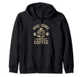 Dogs Books Coffee Book Lover Hoodie - Fun Novelty Design for Adults - T-Shirt, Sweatshirt, Hoodie