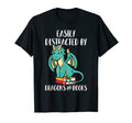 Easily Distracted Dragons And Books T-Shirt - Fun Novelty Design Men Women - T-Shirt, Sweatshirt, Hoodie