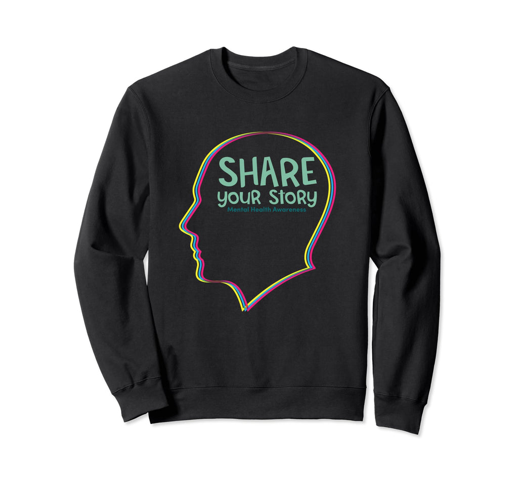 Mental Health Awareness Depression Sweatshirt - Trendy Graphic for Adults - T-Shirt, Sweatshirt, Hoodie