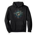 Yoga Pose Mandala Chakra Meditation Hoodie - Casual Everyday Wear Unisex - T-Shirt, Sweatshirt, Hoodie