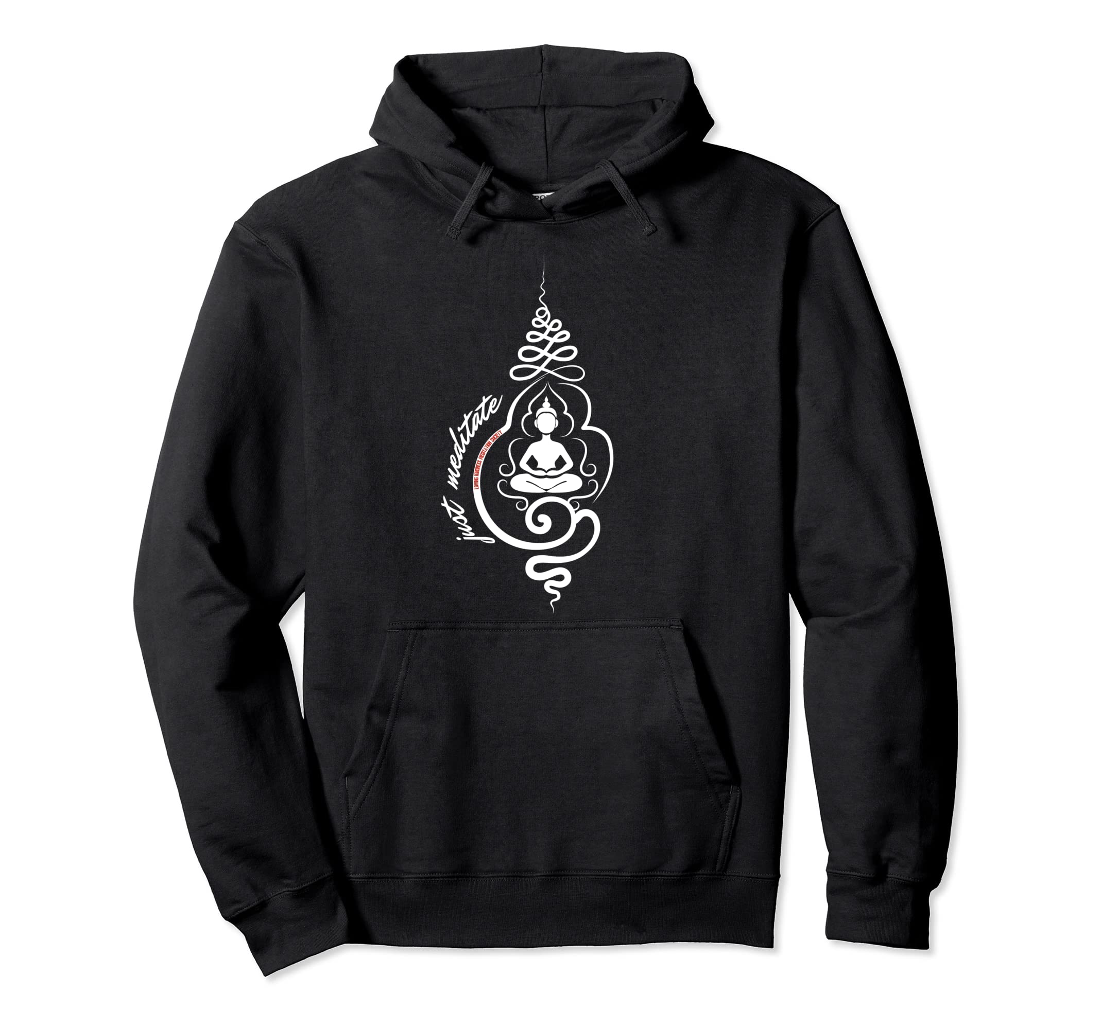 Mindfulness Buddha Buddhism Spiritual Hoodie - Novelty Apparel for Adults - T-Shirt, Sweatshirt, Hoodie