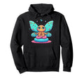 Meditation Butterfly Yoga Pose Hoodie - Fun Novelty Design for Adults - T-Shirt, Sweatshirt, Hoodie