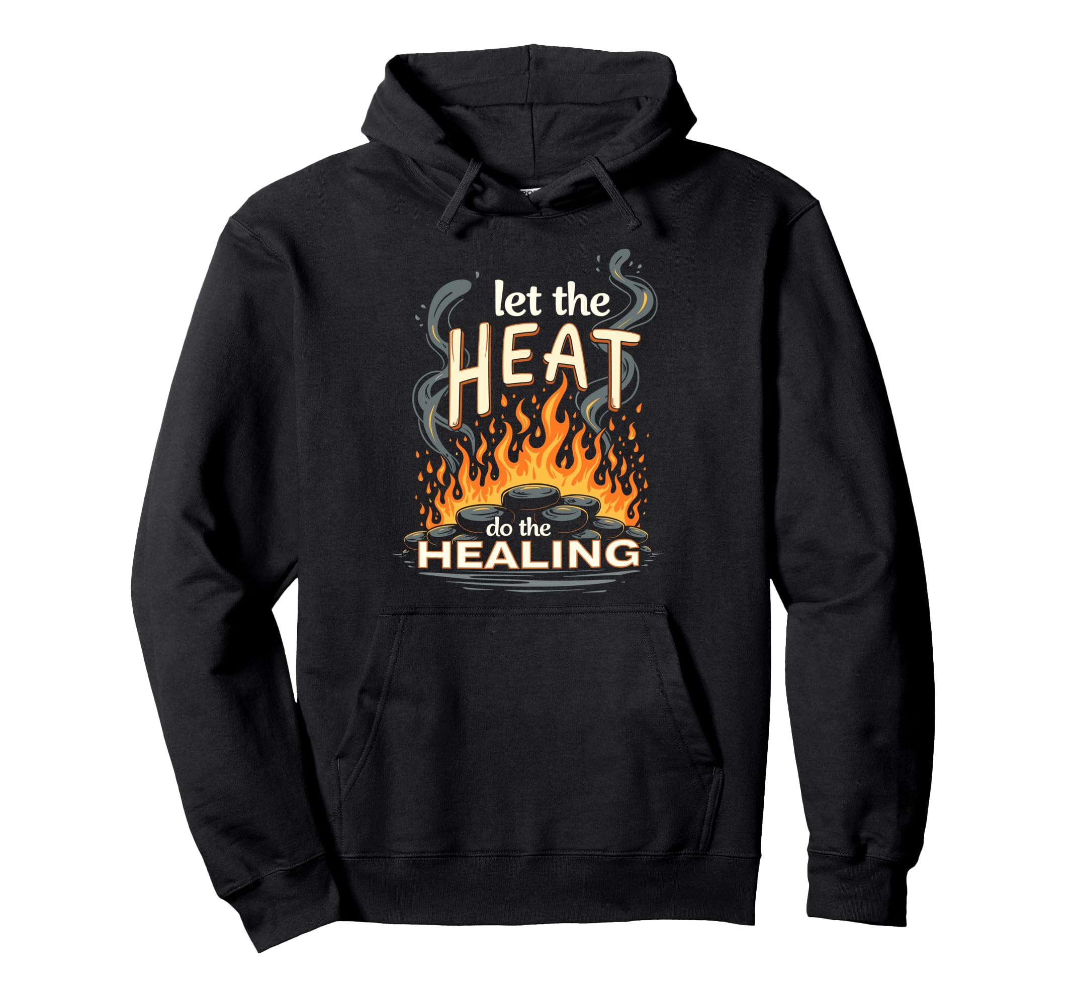 Infrared Sauna Sweat Therapy Spa Day Hoodie - Trendy Graphic Men Women - T-Shirt, Sweatshirt, Hoodie