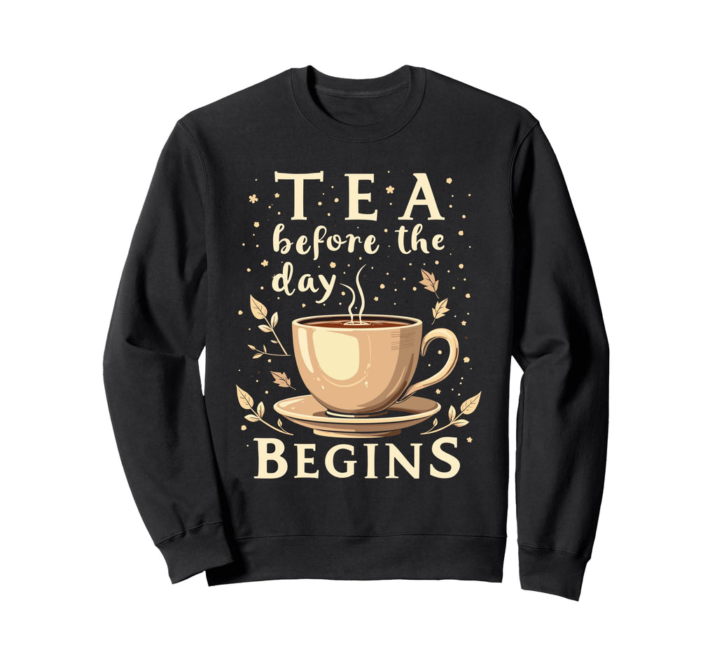 Calming Mornings Mindfulness Sweatshirt - Casual Everyday Wear Men Women - T-Shirt, Sweatshirt, Hoodie
