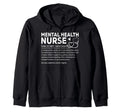Mental Health Nurse Superhero Warrior Hoodie - Aesthetic Graphic Unisex - T-Shirt, Sweatshirt, Hoodie