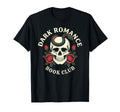 Dark Romance Bookish Goth Skull Snake T-Shirt - Unique Graphic Unisex - T-Shirt, Sweatshirt, Hoodie
